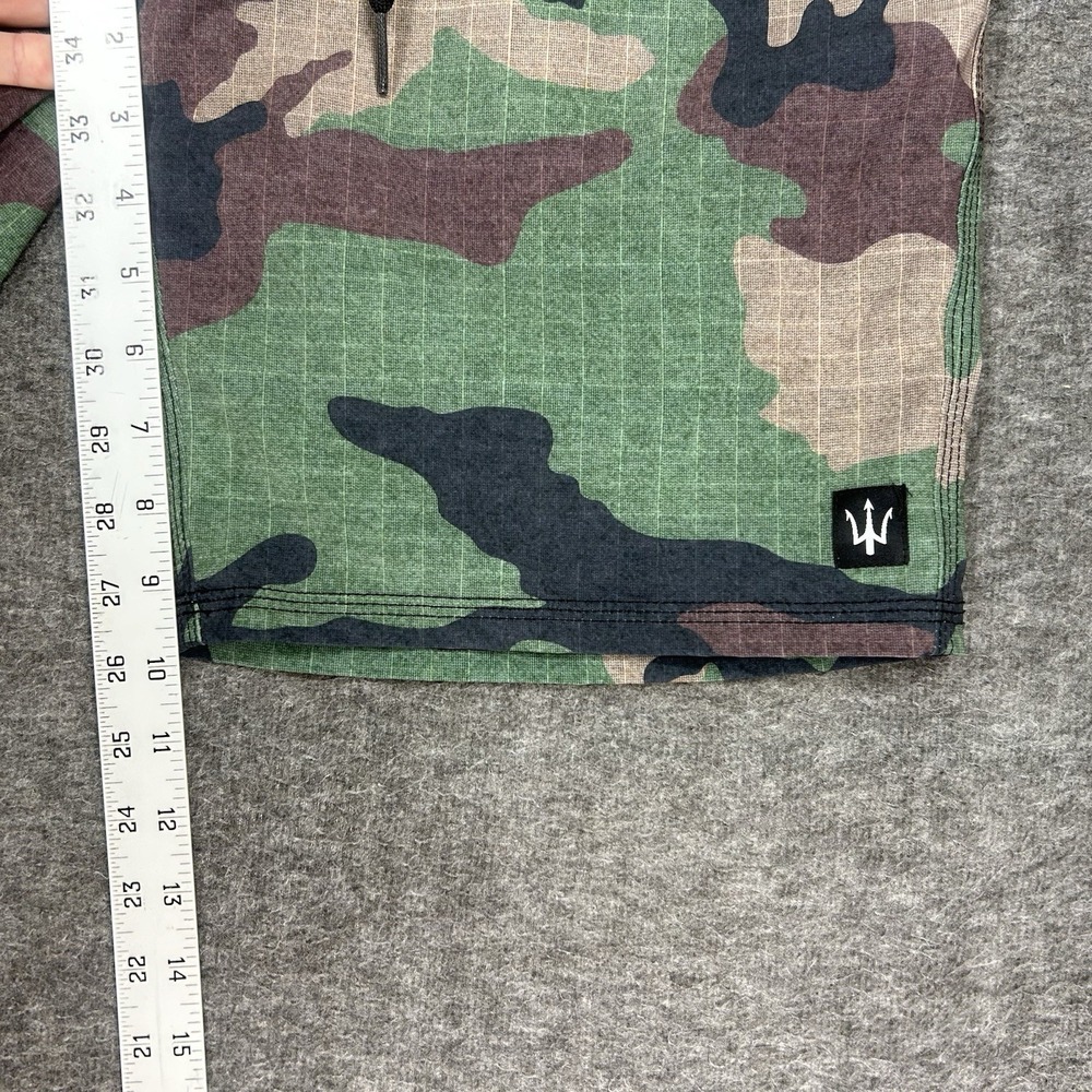 Forged Fightwear Shorts Mens 30 Woodland Camouflage Camo Drawstring MMA training - Picture 4 of 10